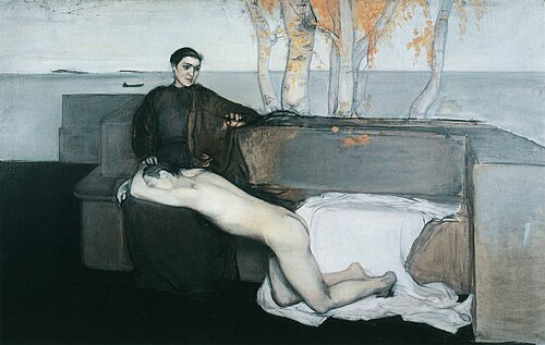Melancholy, 1895, Magnus Enckell