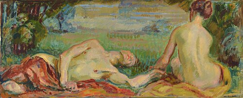 Hour of Rest, 1919, Magnus Enckell