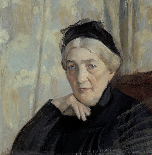 Mother of the Artist, 1904, Magnus Enckell