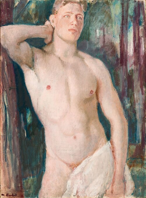 Young Nude Male, 1920, Magnus Enckell