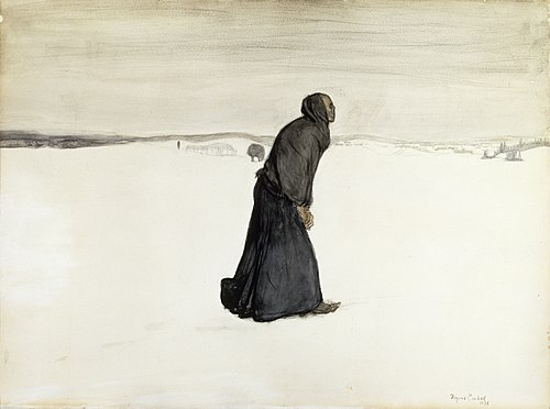 Death´s Walk, 1896, Magnus Enckell