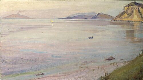 Napolinlahti, 1905, Magnus Enckell