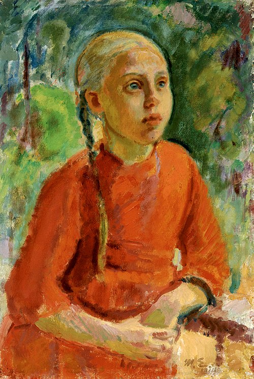 Lempi  (from Kuorsalo), 1914, Magnus Enckell