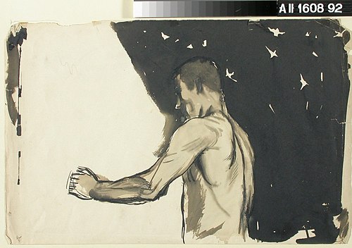 Aatami (Yö), 1896, Magnus Enckell