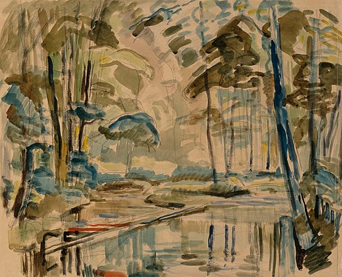 Small Lake, 1919, Magnus Enckell