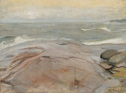 Seaside Landscape from Suursaari Island, 1905, Magnus Enckell