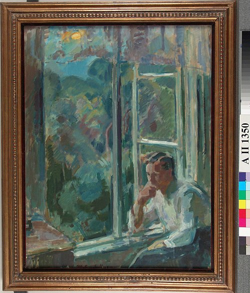 By The Window, 1919, Magnus Enckell