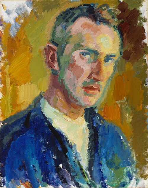 Self-Portrait, 1918, Magnus Enckell