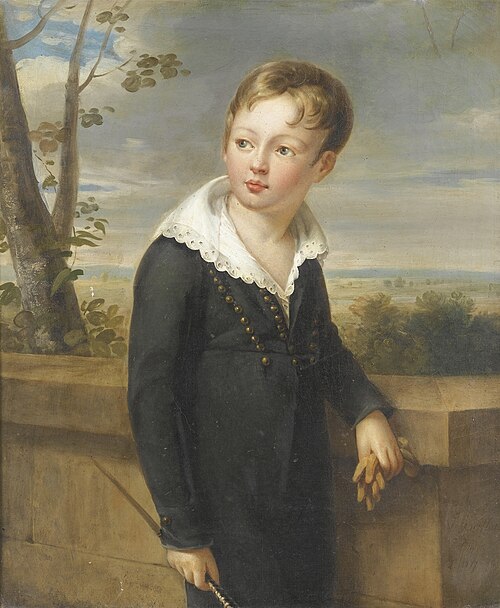 Le duc d'Orléans enfant, 1817, Adèle Varillat