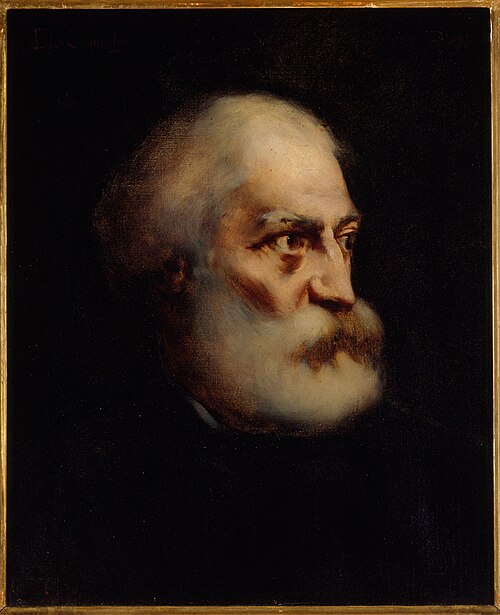 Portrait de Félix Pyat (1810-1889), journaliste et homme politique, 1888, Édouard Chantalat