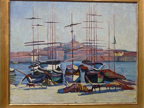 Port de Marseille, 1904, Charles Camoin