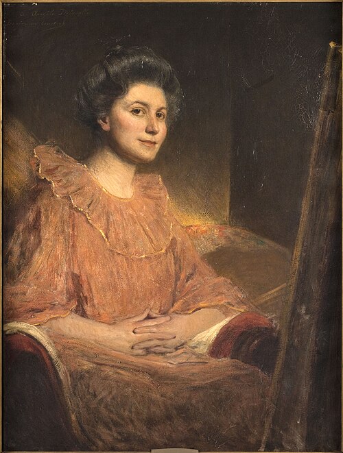 Portrait d'Angèle Delasalle, 1900, Jean-Joseph Benjamin-Constant