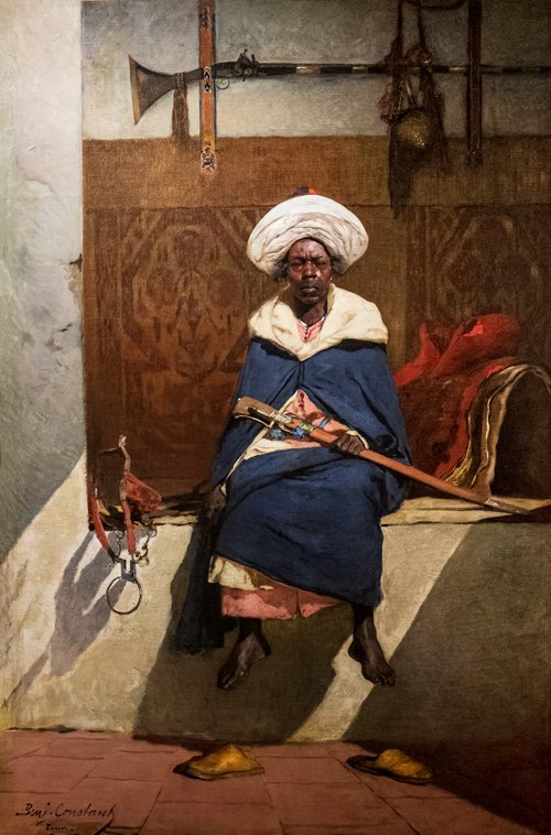 Le caïd marocain Tahamy, 1880, Jean-Joseph Benjamin-Constant