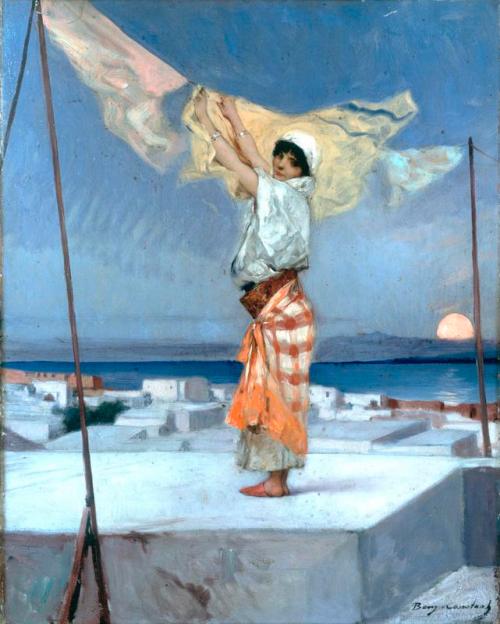 Drying Clothes, 1880, Jean-Joseph Benjamin-Constant