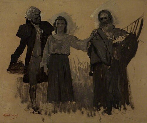 Sketch for a Classical Subject, , Jean-Joseph Benjamin-Constant