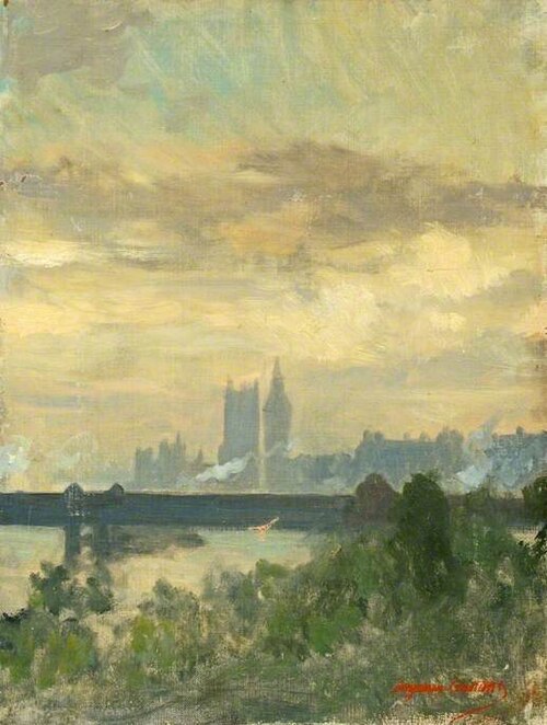 The Houses of Parliament, London, , Jean-Joseph Benjamin-Constant