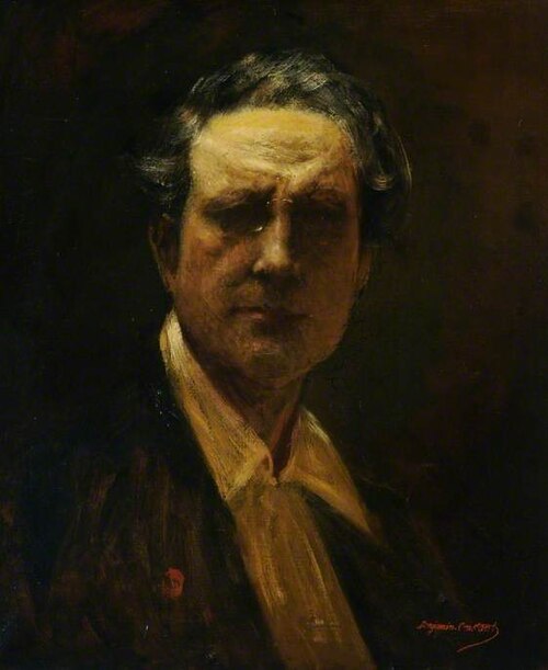 Portrait of the Artist, 1880, Jean-Joseph Benjamin-Constant
