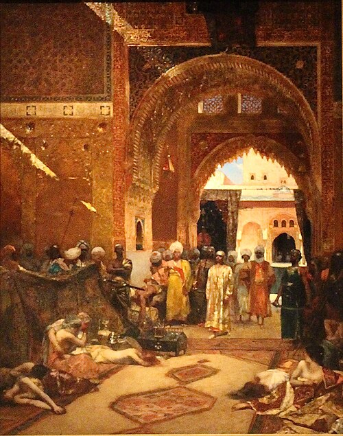 Le lendemain d'une victoire à l'Alhambra, 1882, Jean-Joseph Benjamin-Constant