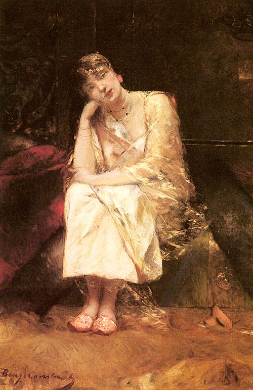 Contemplation, , Jean-Joseph Benjamin-Constant
