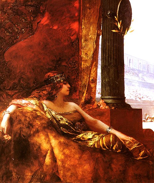 L'Imperatrice Theodora au Colisée, , Jean-Joseph Benjamin-Constant