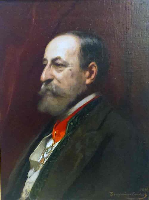 Portrait de Camille Saint-Saëns, 1898, Jean-Joseph Benjamin-Constant