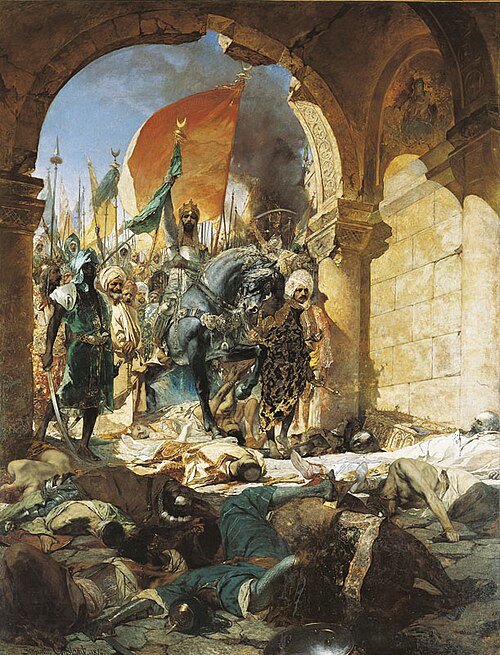 Entrée du sultan Mehmet II à Constantinople le 29 mai 1453, 1876, Jean-Joseph Benjamin-Constant
