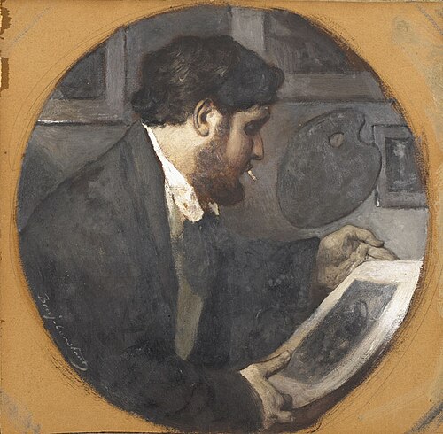Portrait d'Emmanuel, fils de l'artiste, 1875, Jean-Joseph Benjamin-Constant