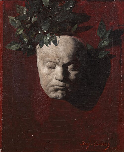 Masque de Beethoven, 1887, Jean-Joseph Benjamin-Constant
