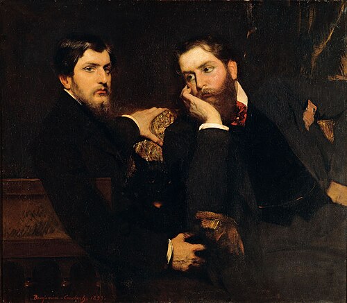 Portrait de ses deux fils, 1899, Jean-Joseph Benjamin-Constant