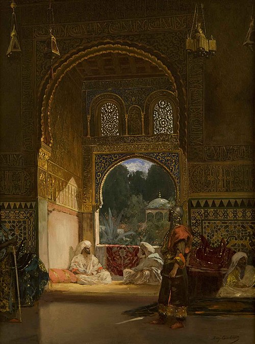 Dans le palais du sultan, 1850, Jean-Joseph Benjamin-Constant