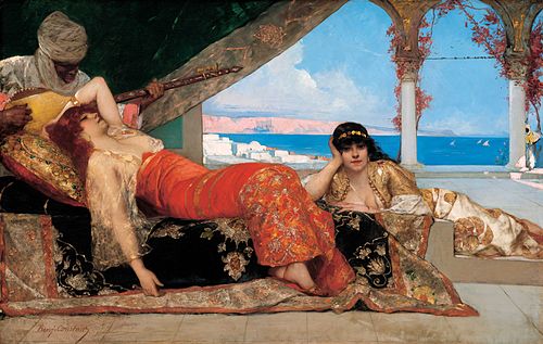 La Favorite de l'émir, 1879, Jean-Joseph Benjamin-Constant