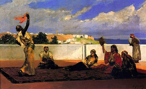 La Danse du foulard, 1880, Jean-Joseph Benjamin-Constant