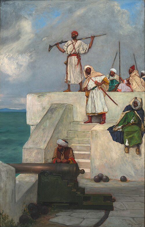 The Pasha's Soldiers, 1880, Jean-Joseph Benjamin-Constant