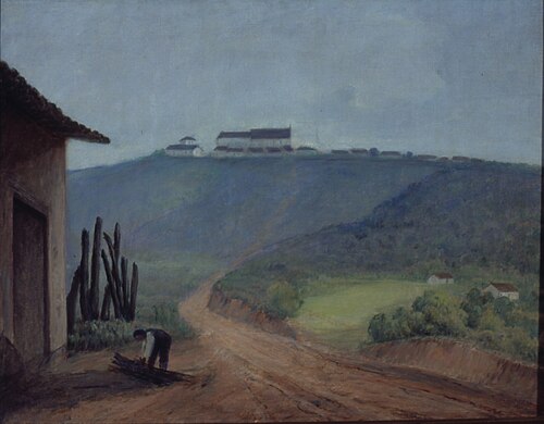 Vista de Atibaia, 1829, 1901, Campos Ayres