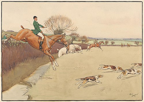 Up and Over, , Cecil Aldin