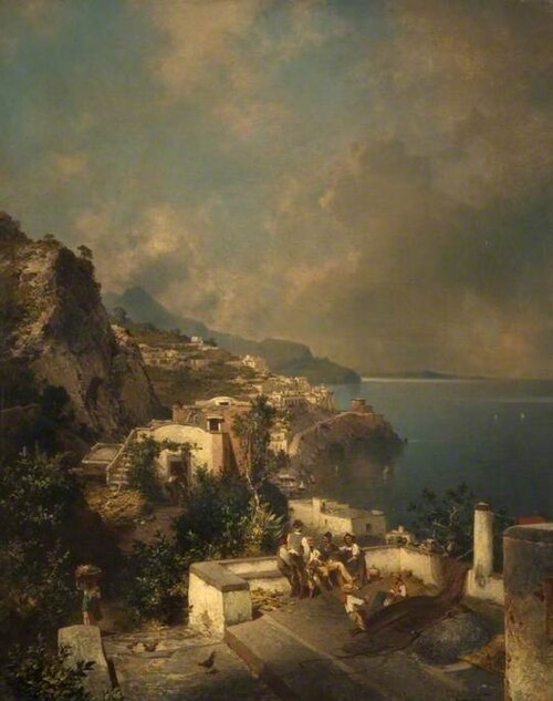 Ville d'Amalfi, , Franz Richard Unterberger