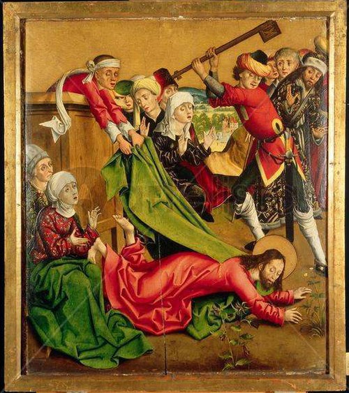 Martyrdom of the Apostle Saint James the Less, , Meester van de epitaaf van Florian Wink