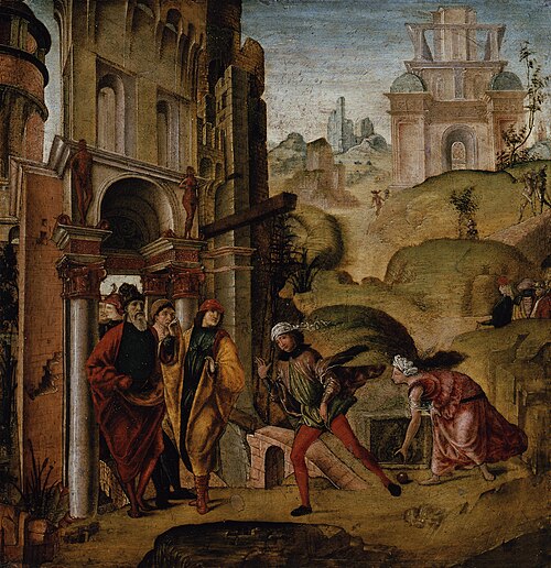 Atalanta Looses in a Race to Hippomenes, 1495, Bernardino Orsi