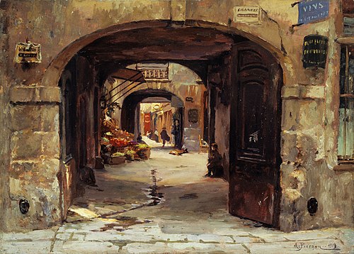 Le Passage des Singes, 1909, Albert-Léopold Pierson