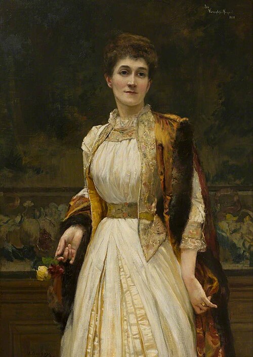 Ida Viscountess Newport (1848–1936), Later Countess of Bradford, 1888, Harry Baldry