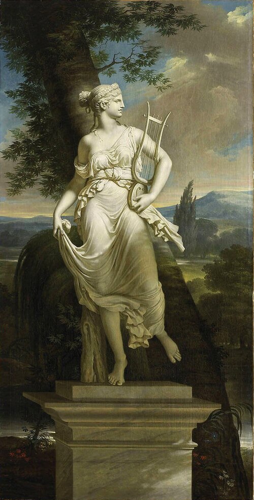 Statue de Polymnie, 1794, Charles Meynier