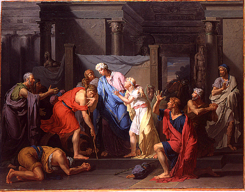 Joseph reconnu par ses frères, 1789, Charles Meynier