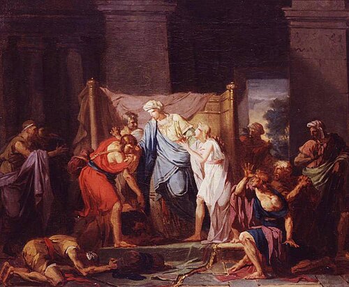 Joseph reconnu par ses frères, 1789, Charles Meynier