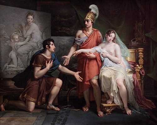 Alexandre le Grand cédant Campaspe à Apelle, 1822, Charles Meynier