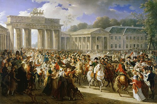 Entrée de Napoléon Ier à Berlin, 27 octobre 1806, 1810, Charles Meynier
