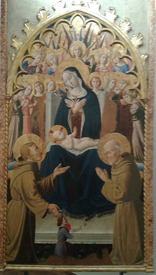 Vierge des Consoli, 1457, Niccolò Alunno
