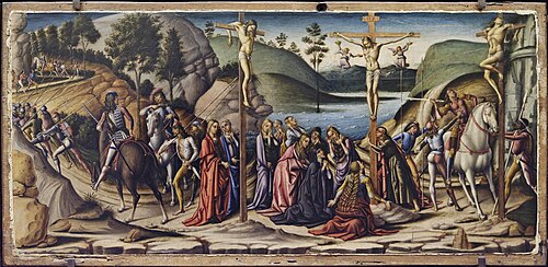 La Crucifixion, 1487, Niccolò Alunno