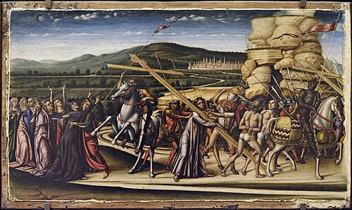 Le Portement de Croix, 1492, Niccolò Alunno