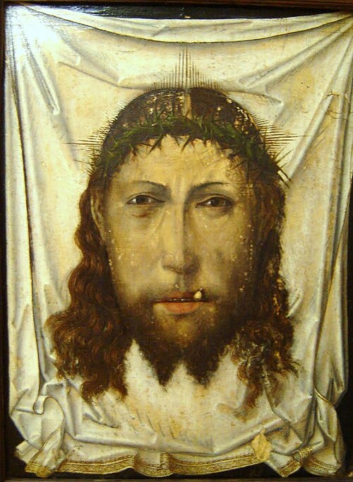 Holy Face, 1450, Fernando Gallego