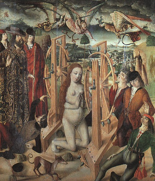 The Martyrdom of Saint Catherine, 1500, Fernando Gallego